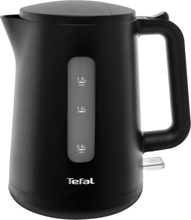 Tefal KO2008 Element Black Wasserkocher, 2400, schwarz